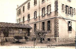 ORAN - LYCEE LAMORICIERE- INFIRMERIE